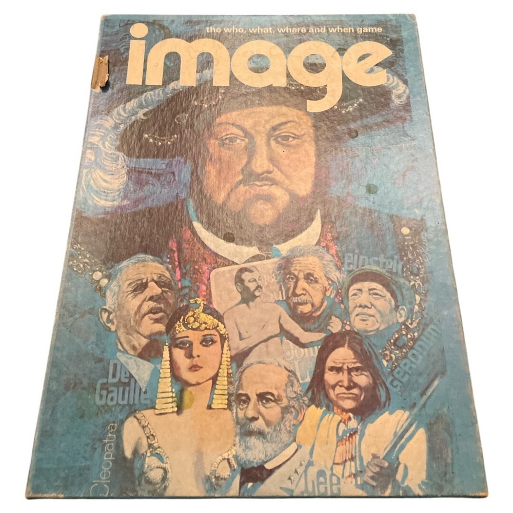 IMAGE‎ Vintage Avalon Hill Game Of Personality Profiles  Historical Figures 1979